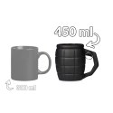KUBEK GRANAT CZARNY 450 ML DLA TATY DZIADKA