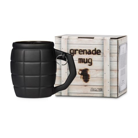 KUBEK GRANAT CZARNY 450 ML DLA TATY DZIADKA KUBEK GRANAT CZARNY 450 ML DLA TATY DZIADKA