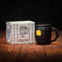 KUBEK GRANAT CZARNY 450 ML DLA TATY DZIADKA