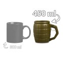 KUBEK GRANAT ZIELONY 450 ML DLA TATY DZIADKA