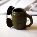 KUBEK GRANAT ZIELONY 450 ML DLA TATY DZIADKA