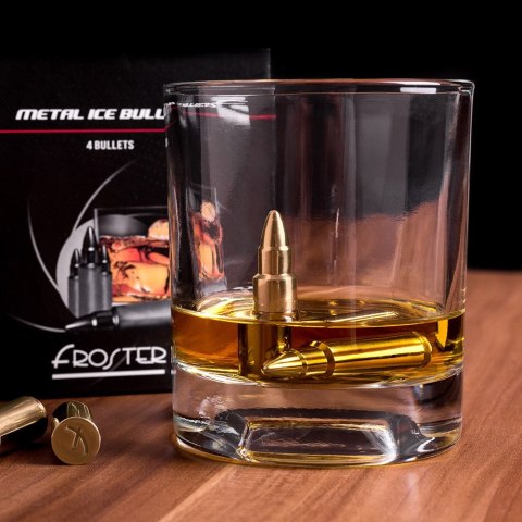 METALOWE POĆISKI DO DRINKÓW - ZŁOTE METALOWE POĆISKI DO DRINKÓW - ZŁOTE