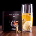 METALOWE POĆISKI DO DRINKÓW - ZŁOTE