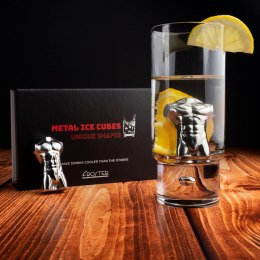 METALOWE KOSTKI DO DRINKÓW MĘŻĆZYZNA NA PANIEŃSKI