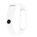PASEK SILIKONOWY DO XIAOMI 5/6 - BIAŁY