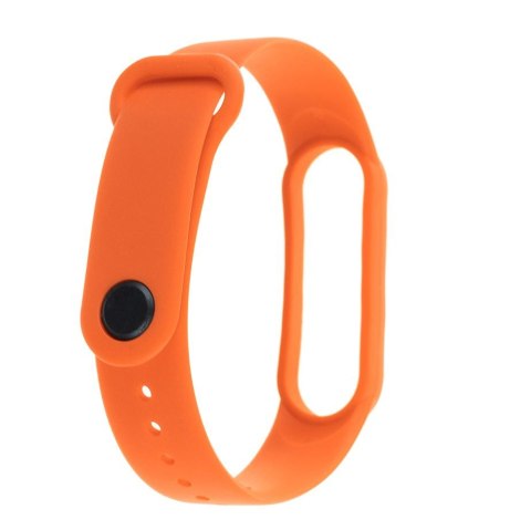 PASEK SILIKONOWY DO XIAOMI 5/6 - POMARAŃCZOWY PASEK SILIKONOWY DO XIAOMI 5/6 - POMARAŃCZOWY