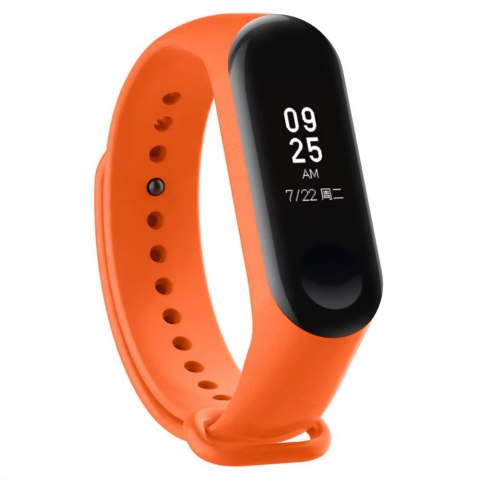 PASEK SILIKONOWY DO XIAOMI 5/6 - POMARAŃCZOWY PASEK SILIKONOWY DO XIAOMI 5/6 - POMARAŃCZOWY