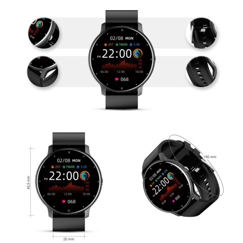 SMARTWATCH DAMSKI GRAVITY GT1-3 SMARTWATCH DAMSKI GRAVITY GT1-3