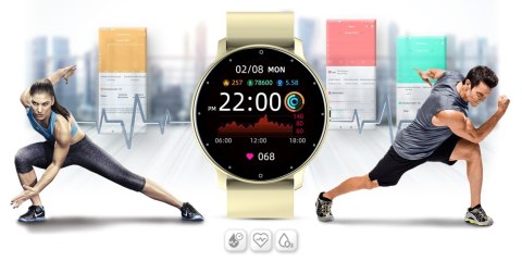 SMARTWATCH DAMSKI GRAVITY GT1-6 SMARTWATCH DAMSKI GRAVITY GT1-6