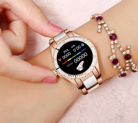 SMARTWATCH DAMSKI RUBICON RNCE82 RÓŻOWY SMARTWATCH DAMSKI RUBICON RNCE82 RÓŻOWY