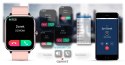SMARTWATCH GIEWONT DYNAMIC SMARTCALL GW230-1 - ROSE GOLD/POWDER PINK