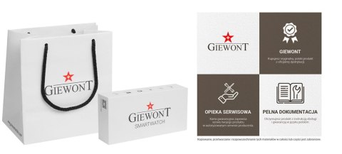 SMARTWATCH GIEWONT DYNAMIC SMARTCALL GW230-1 - ROSE GOLD/POWDER PINK SMARTWATCH GIEWONT DYNAMIC SMARTCALL GW230-1 - ROSE GOLD/POWDER PINK