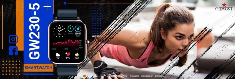 SMARTWATCH GIEWONT DYNAMIC SMARTCALL GW230-5 - ROSEGOLD/DEEP OCEAN SMARTWATCH GIEWONT DYNAMIC SMARTCALL GW230-5 - ROSEGOLD/DEEP OCEAN