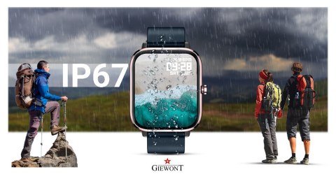 SMARTWATCH GIEWONT DYNAMIC SMARTCALL GW230-5 - ROSEGOLD/DEEP OCEAN SMARTWATCH GIEWONT DYNAMIC SMARTCALL GW230-5 - ROSEGOLD/DEEP OCEAN