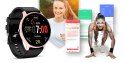 SMARTWATCH GIEWONT SPORT AROUND GW120-3 - ROSE GOLD/BLACK EFFECT