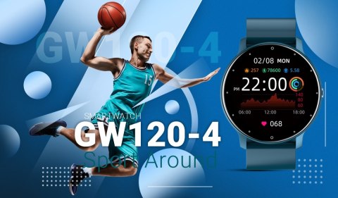 SMARTWATCH GIEWONT SPORT AROUND GW120-4 - DEEP OCEAN SMARTWATCH GIEWONT SPORT AROUND GW120-4 - DEEP OCEAN