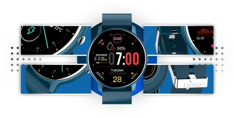 SMARTWATCH GIEWONT SPORT AROUND GW120-4 - DEEP OCEAN SMARTWATCH GIEWONT SPORT AROUND GW120-4 - DEEP OCEAN