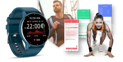 SMARTWATCH GIEWONT SPORT AROUND GW120-4 - DEEP OCEAN SMARTWATCH GIEWONT SPORT AROUND GW120-4 - DEEP OCEAN