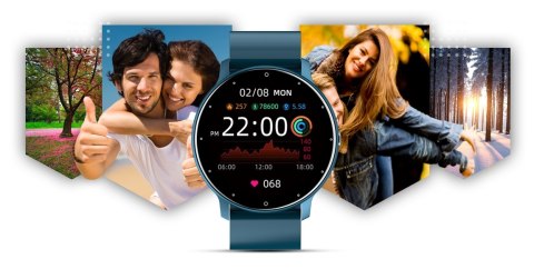 SMARTWATCH GIEWONT SPORT AROUND GW120-4 - DEEP OCEAN SMARTWATCH GIEWONT SPORT AROUND GW120-4 - DEEP OCEAN