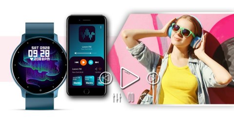 SMARTWATCH GIEWONT SPORT AROUND GW120-4 - DEEP OCEAN SMARTWATCH GIEWONT SPORT AROUND GW120-4 - DEEP OCEAN