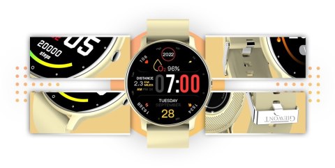 SMARTWATCH GIEWONT SPORT AROUND GW120-6 - IVORY EFFECT SMARTWATCH GIEWONT SPORT AROUND GW120-6 - IVORY EFFECT