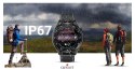 SMARTWATCH GIEWONT VERTEX SMARTCALL GW450-2 CARBON/CARBON LEATHER