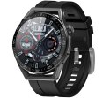 SMARTWATCH RUBICON RNCE88-1 CZARNY- CZARNY PASEK SILIKONOWY + CZARNY PASEK SKÓRZANY