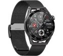 SMARTWATCH RUBICON RNCE88-2 CZARNY- CZARNY PASEK SILIKONOWY + CZARNA BRANSOLETA