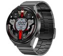 SMARTWATCH RUBICON RNCE99-2 CZARNO-CZARNY + CZARNY PASEK SILIKONOWY