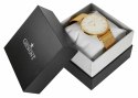 ZEGAREK DAMSKI GIEWONT HARMONY GW1970-1 PURE WHITE/GOLD EFFECT