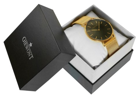 ZEGAREK DAMSKI GIEWONT HARMONY GW1970-2 BLACK/GOLD EFFECT ZEGAREK DAMSKI GIEWONT HARMONY GW1970-2 BLACK/GOLD EFFECT