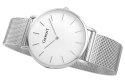 ZEGAREK DAMSKI GIEWONT HARMONY GW1970-3 PURE WHITE/SILVER EFFECT