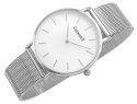 ZEGAREK DAMSKI GIEWONT HARMONY GW1970-3 PURE WHITE/SILVER EFFECT