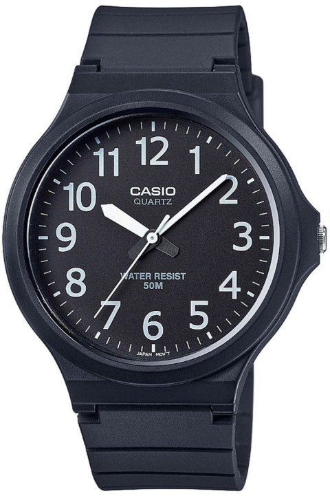 ZEGAREK MĘSKI CASIO MW-240-1BVDF + BOX ZEGAREK MĘSKI CASIO MW-240-1BVDF + BOX
