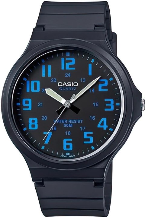 ZEGAREK MĘSKI CASIO MW-240-2BVDF + BOX ZEGAREK MĘSKI CASIO MW-240-2BVDF + BOX