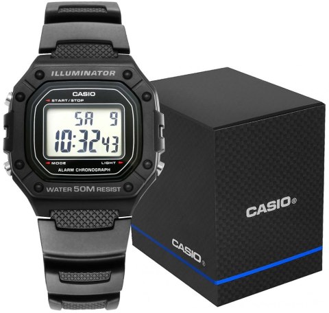 ZEGAREK MĘSKI CASIO W-218H-1AVEF + BOX ZEGAREK MĘSKI CASIO W-218H-1AVEF + BOX