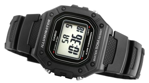 ZEGAREK MĘSKI CASIO W-218H-1AVEF + BOX ZEGAREK MĘSKI CASIO W-218H-1AVEF + BOX