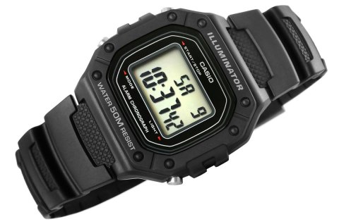 ZEGAREK MĘSKI CASIO W-218H-1AVEF + BOX ZEGAREK MĘSKI CASIO W-218H-1AVEF + BOX