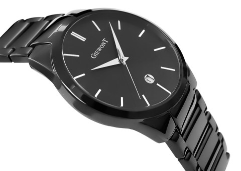 ZEGAREK MĘSKI GIEWONT TIMELESS GW4290-1 BLACK ZEGAREK MĘSKI GIEWONT TIMELESS GW4290-1 BLACK