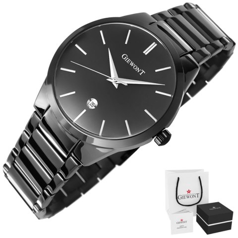 ZEGAREK MĘSKI GIEWONT TIMELESS GW4290-1 BLACK ZEGAREK MĘSKI GIEWONT TIMELESS GW4290-1 BLACK