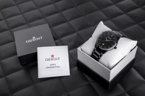ZEGAREK MĘSKI GIEWONT TIMELESS GW4290-1 BLACK ZEGAREK MĘSKI GIEWONT TIMELESS GW4290-1 BLACK