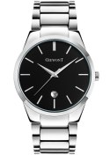 ZEGAREK MĘSKI GIEWONT TIMELESS GW4290-2 SILVER/BLACK