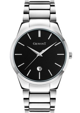 ZEGAREK MĘSKI GIEWONT TIMELESS GW4290-2 SILVER/BLACK