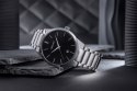 ZEGAREK MĘSKI GIEWONT TIMELESS GW4290-2 SILVER/BLACK