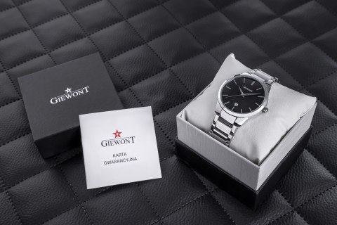 ZEGAREK MĘSKI GIEWONT TIMELESS GW4290-2 SILVER/BLACK ZEGAREK MĘSKI GIEWONT TIMELESS GW4290-2 SILVER/BLACK