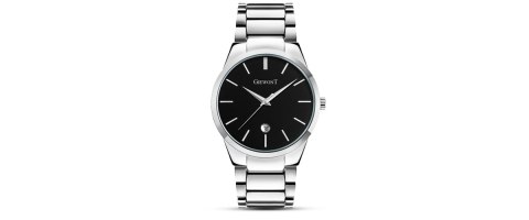 ZEGAREK MĘSKI GIEWONT TIMELESS GW4290-2 SILVER/BLACK ZEGAREK MĘSKI GIEWONT TIMELESS GW4290-2 SILVER/BLACK