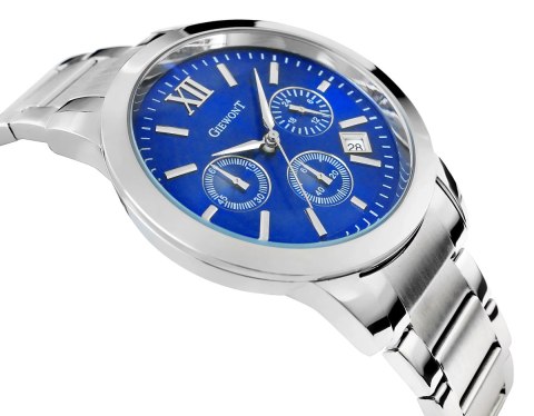 ZEGAREK MĘSKI GIEWONT APEX CHRONO GW6480-2 CHRONOGRAF SILVER/BLUE ZEGAREK MĘSKI GIEWONT APEX CHRONO GW6480-2 CHRONOGRAF SILVER/BLUE
