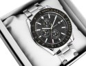 ZEGAREK MĘSKI GIEWONT PRIMECHRONO GW8620-1 CHRONOGRAF SILVER/BLACK