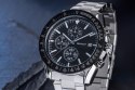 ZEGAREK MĘSKI GIEWONT PRIMECHRONO GW8620-1 CHRONOGRAF SILVER/BLACK