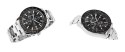 ZEGAREK MĘSKI GIEWONT PRIMECHRONO GW8620-1 CHRONOGRAF SILVER/BLACK